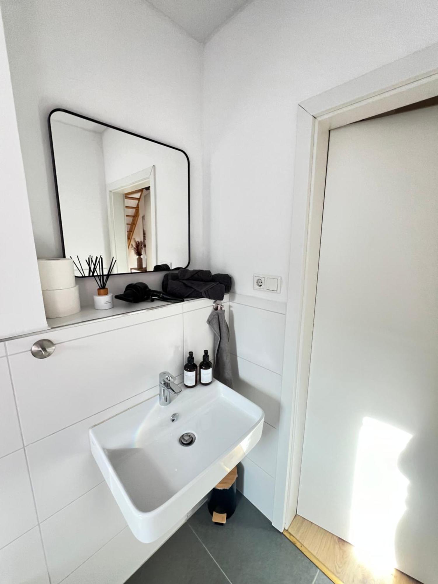 Maisonette-Apartment Mit Klimaanlage - In Dorsten Zentrum - Eksteriør bilde