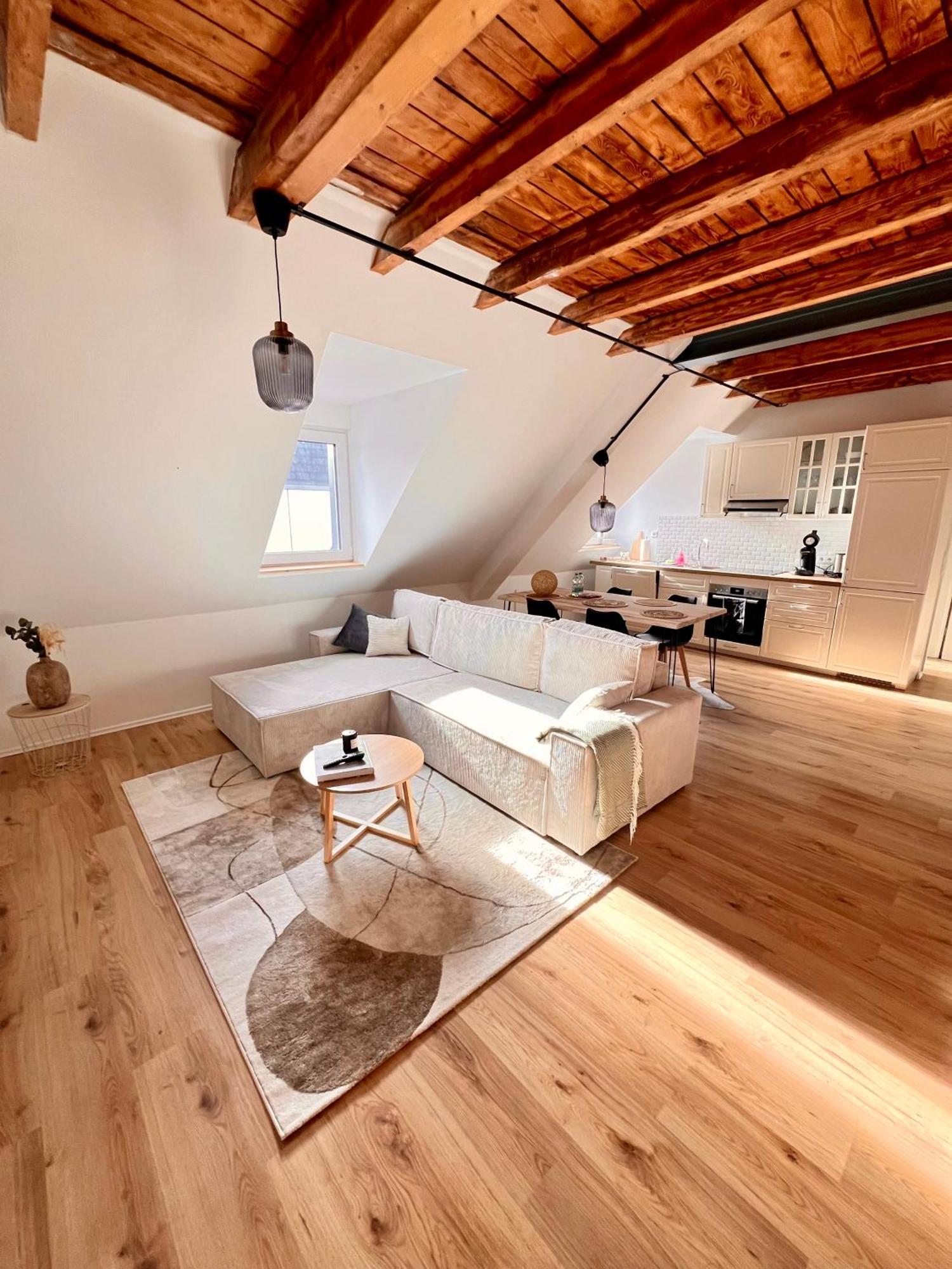 Maisonette-Apartment Mit Klimaanlage - In Dorsten Zentrum - Eksteriør bilde