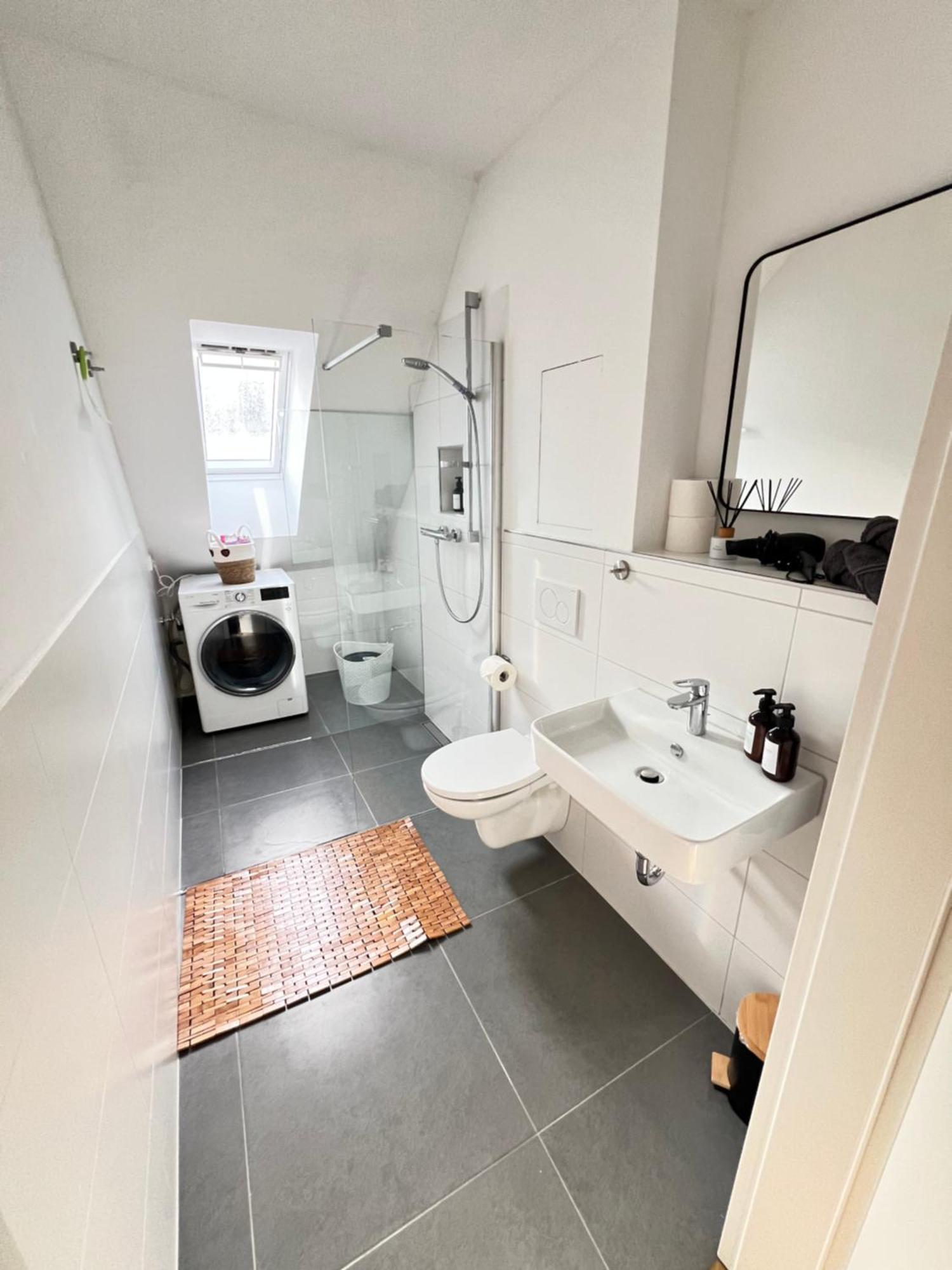 Maisonette-Apartment Mit Klimaanlage - In Dorsten Zentrum - Eksteriør bilde