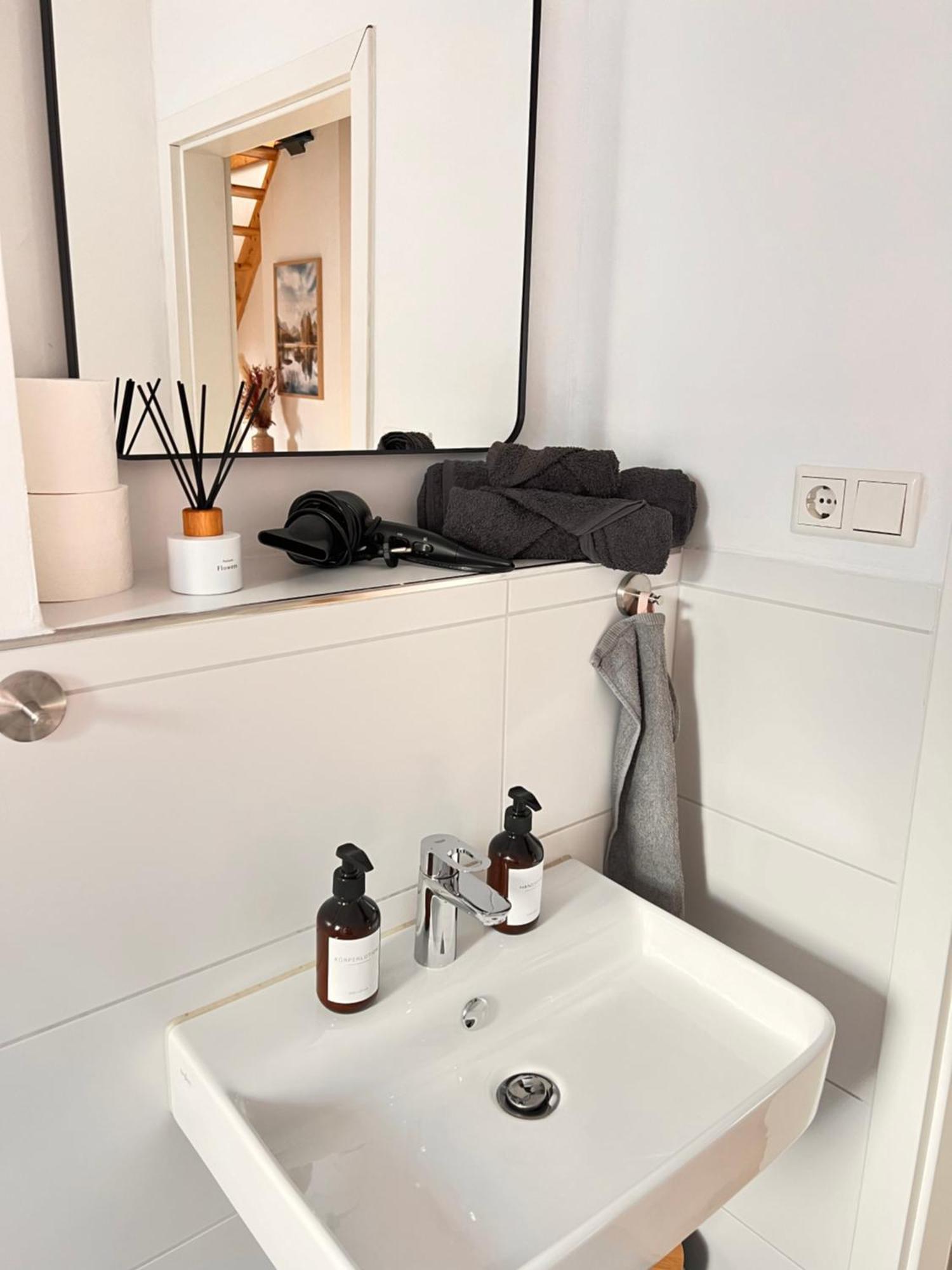 Maisonette-Apartment Mit Klimaanlage - In Dorsten Zentrum - Eksteriør bilde